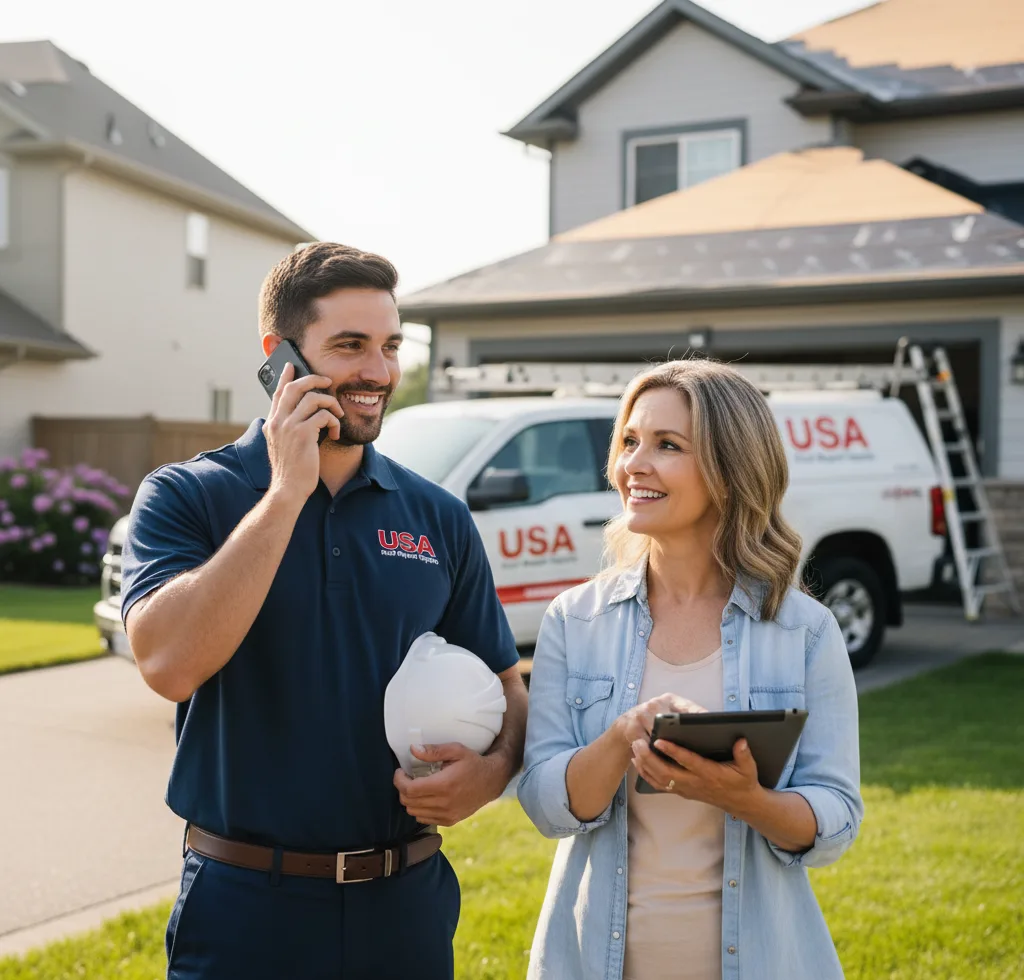 USA Roof Repair Experts customer support in Maynardville